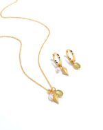 Shell Pearl Charm Necklace - Image 3