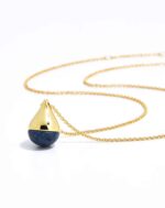 ALESSIA LOVE Natural Stone Teardrop Necklace - Image 4