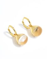 ALESSIA LOVE Natural Stone Teardrop Earrings - Image 5