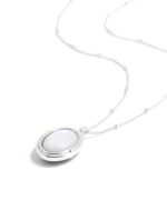 ALESSIA LOVE Reversible Oval Gemstone Necklace - Image 5