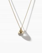 ALESSIA LOVE Natural Stone Teardrop Necklace - Image 5