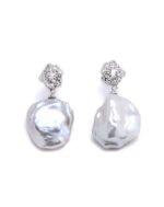 ALESSIA LOVE Baroque Pearl Drop Earrings - Image 5