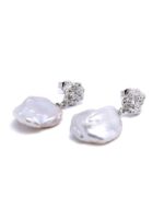 ALESSIA LOVE Baroque Pearl Drop Earrings - Image 6