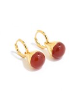ALESSIA LOVE Natural Stone Teardrop Earrings - Image 7