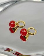 ALESSIA LOVE Natural Stone Teardrop Earrings - Image 8