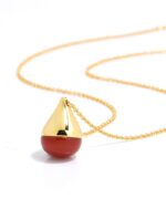 ALESSIA LOVE Natural Stone Teardrop Necklace - Image 8