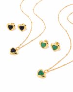 ALESSIA LOVE Agate Heart Necklace - Image 9