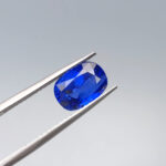 Natural Blue Sapphire 4x6mm Cushion Cut 0.6ct Royal Blue Loose Gemstone - Image 2