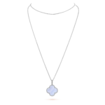 Gold-Plated Motif Pendant Long Necklace - Image 20