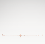 Rose Gold-Plated Pink Mother of Pearl Star Bracelet - Image 2