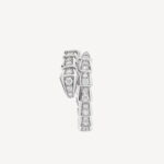 Gold-Plated CZ Snake Ring - Image 2