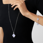 Gold-Plated Motif Pendant Long Necklace - Image 19