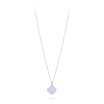 Gold-Plated Motif Pendant Long Necklace - Image 17