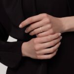 Gold-Plated CZ Slim Band Ring - Image 5